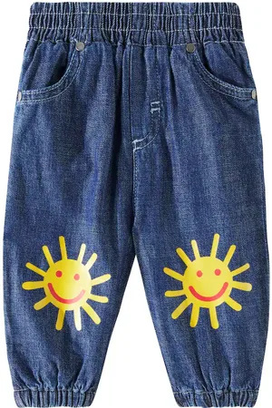 Stella McCartney Baby printed straight jeans
