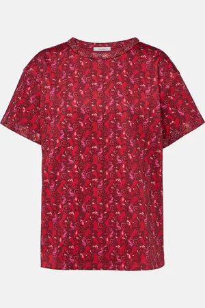 Max Mara Oidio floral jersey T-shirt