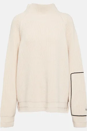 Victoria Beckham Oversized wool turtleneck sweater