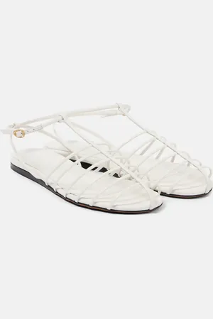 Proenza Schouler Tee Cage leather fisherman sandals