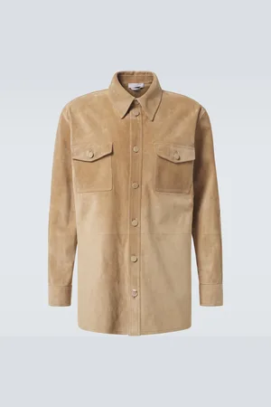 GABRIELA HEARST Lucas suede overshirt
