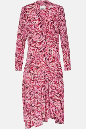 Isabel Marant Patel printed silk midi dress