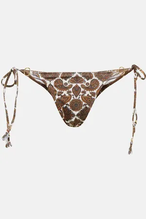 Bananhot Chain printed bikini bottoms
