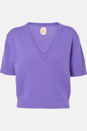 Jardin des Orangers Knitted cashmere top