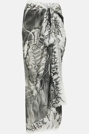 Jean Paul Gaultier Printed beach cover-up
