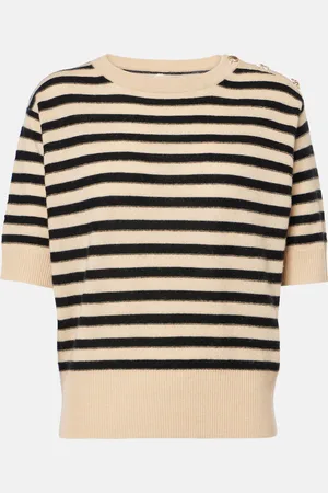 Jardin des Orangers Striped wool and cashmere sweater