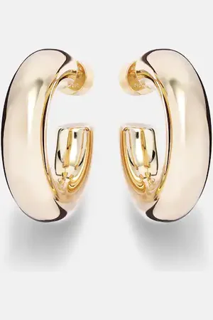Jennifer Fisher Jamma 10kt -plated hoop earrings