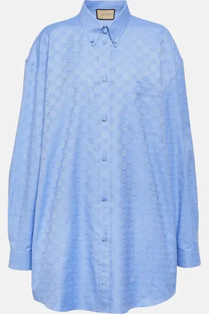 Gucci GG oversized cotton shirt