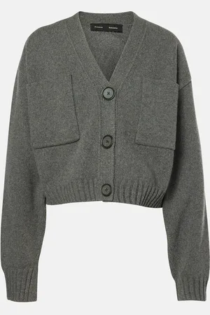 Proenza Schouler Sofia cashmere and wool cardigan