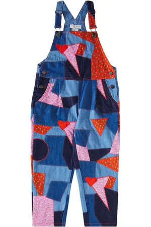 Stella McCartney Printed cotton overalls