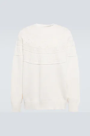 SACAI Cotton-blend sweater