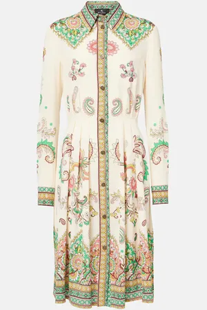 Etro Paisley midi dress