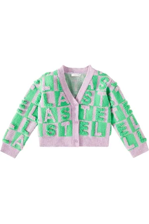 Stella McCartney Logo appliquÃ© cardigan