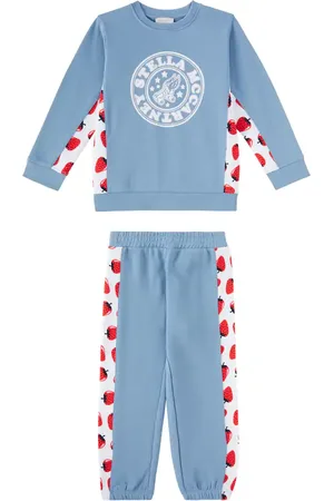 Stella McCartney Printed sweatshirt and sweatpants set
