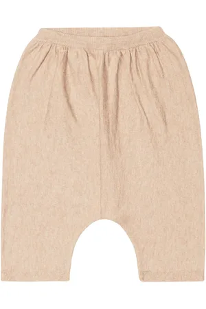 Caramel Baby Prunus knit cotton pants