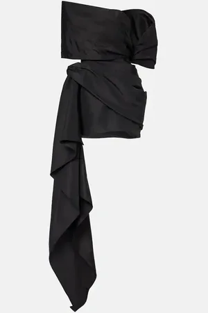 Oscar de la Renta Asymmetric mini dress
