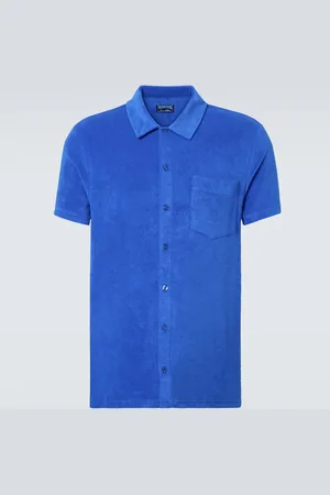 Vilebrequin Cotton-blend terry bowling shirt