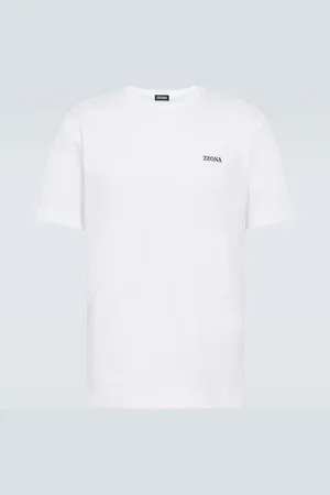 Ermenegildo Zegna Logo cotton jersey T-shirt