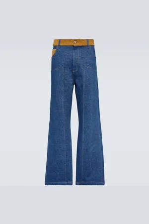 WALES BONNER Cymbal wide-leg jeans