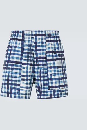 Bottega Veneta Gingham cotton Bermuda shorts