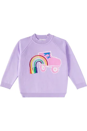 Stella McCartney Embroidered cotton jersey sweatshirt