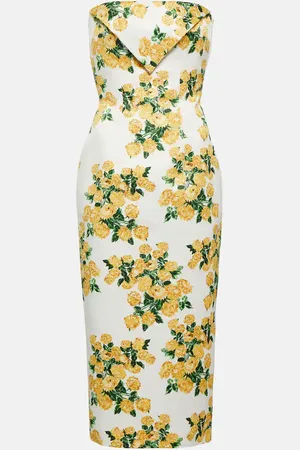 EMILIA WICKSTEAD Brigitta floral midi dress