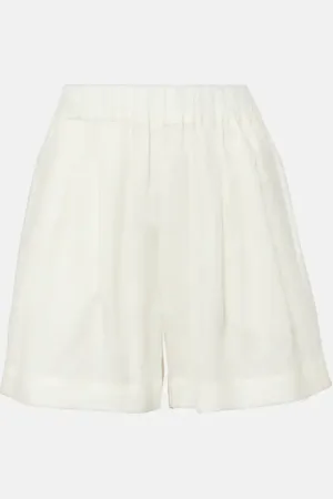 ASCENO Zurich linen shorts