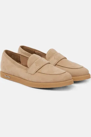 Max Mara Softmoc suede loafers