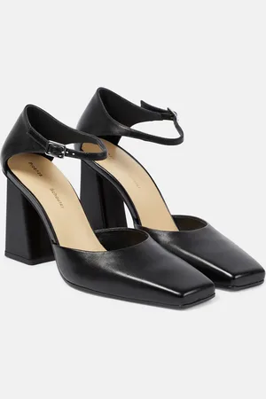 Proenza Schouler Quad leather pumps