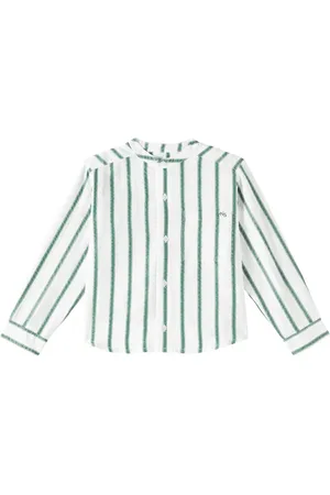The New Society Milos striped shirt
