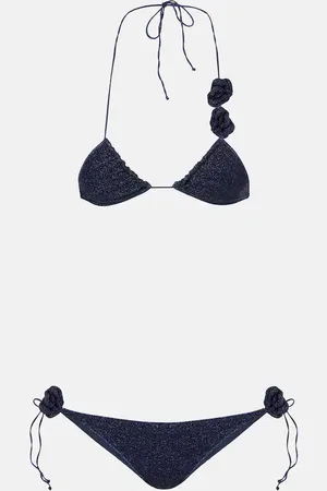 Oseree OsÃ©ree LumiÃ¨re lamÃ© bikini