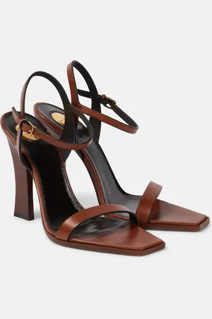 Saint Laurent Susan 110 leather sandals
