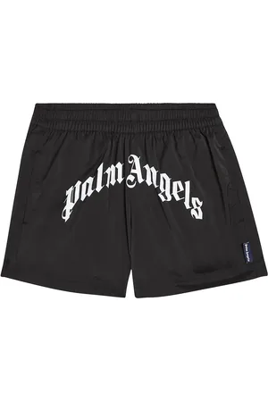 Palm Angels Logo swim trunks