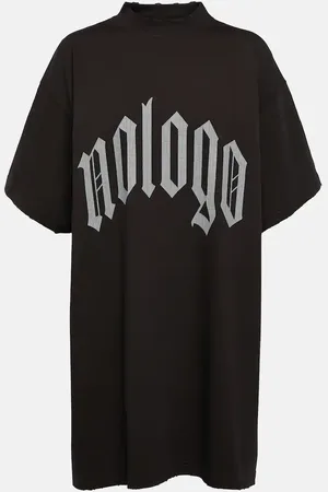 Balenciaga Printed cotton jersey T-shirt