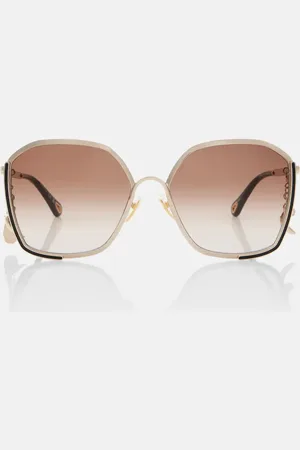 Chloé ChloÃ© ChloÃ© Symbols square sunglasses