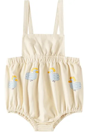 Tiny Cottons Baby printed cotton playsuit