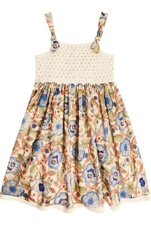 ZIMMERMANN Junie crochet-trimmed cotton dress