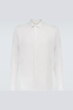 Orlebar Brown Giles linen long-sleeved shirt