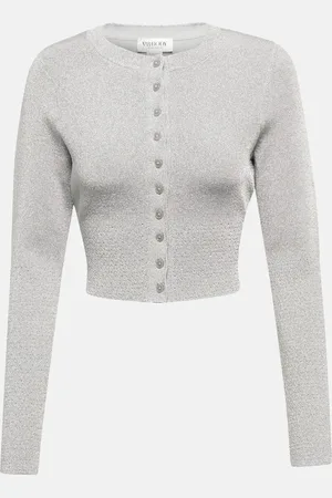 Victoria Beckham Glitter cropped cardigan