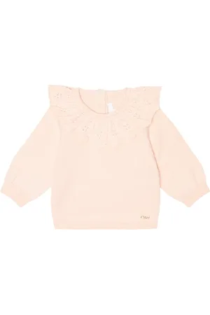 Chloé ChloÃ© Kids Baby cotton and wool sweater