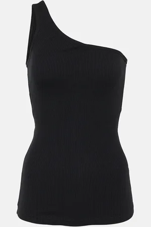 Isabel Marant One-shoulder cotton tank top