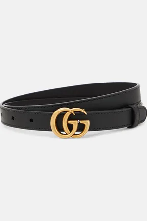 Gucci GG leather belt