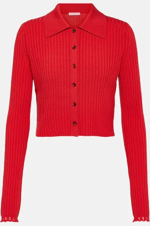 Chloé ChloÃ© Rib-knit wool cardigan