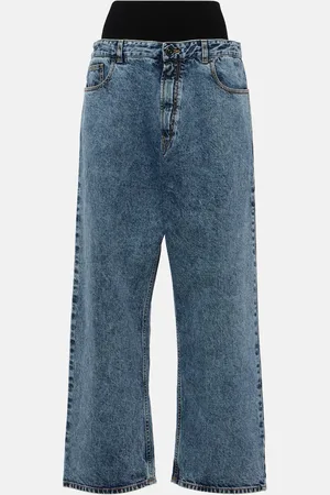 Alaïa AlaÃ¯a Knit Band straight jeans