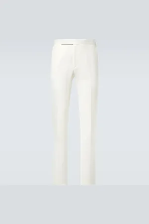 Ralph Lauren Gregory cotton and linen suit pants