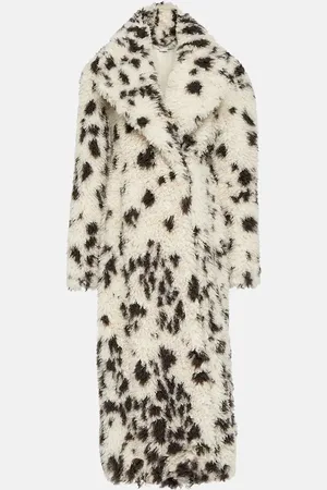 Stella McCartney Printed teddy coat