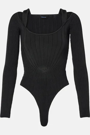 MUGLER Knitted bodysuit
