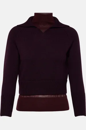 Victoria Beckham Layered wool sweater