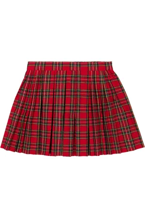 ERL Plaid cotton skirt