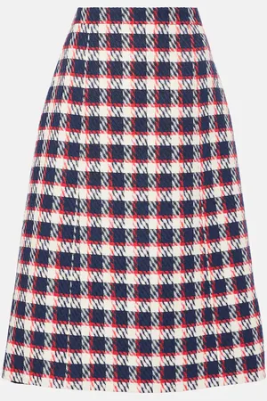 Carolina Herrera Tweed midi skirt